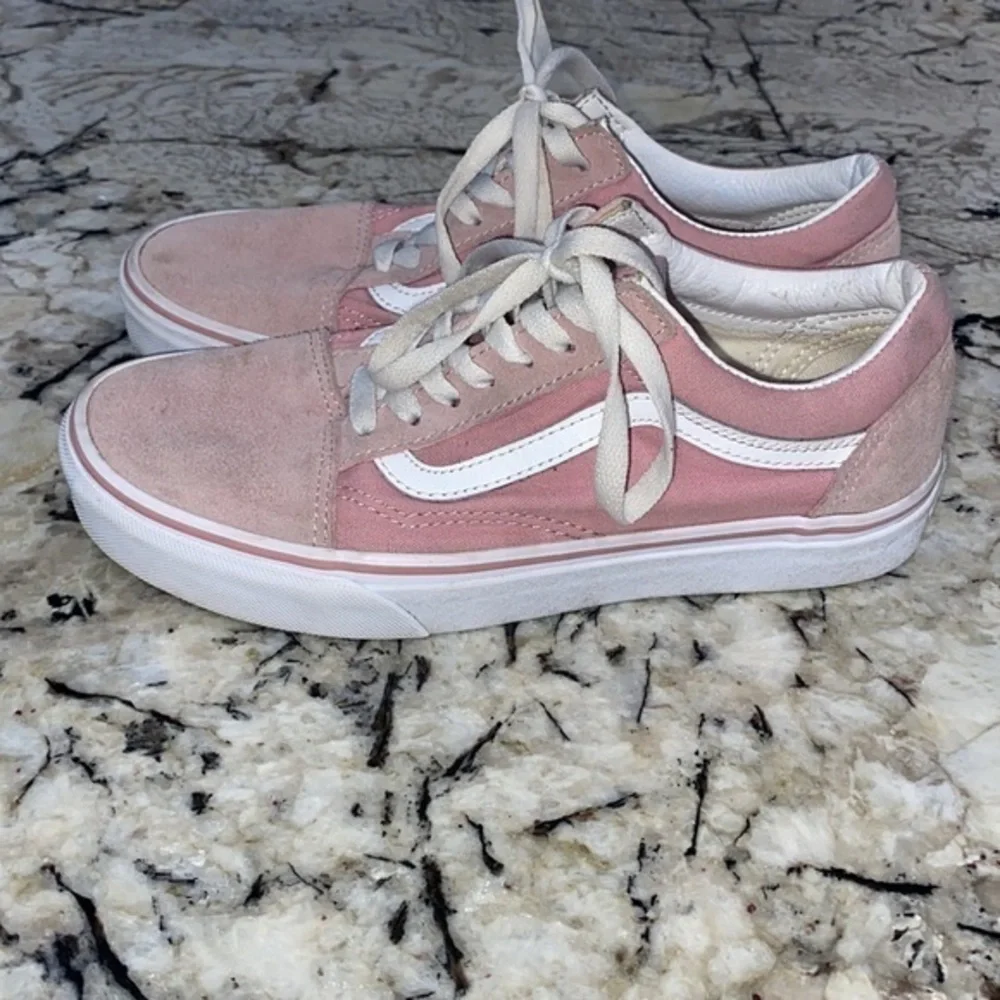 Pink Old Skool Vans- women’s size‎ 7
